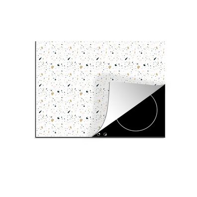 Herdabdeckplatte 65x52 cm Muster - Terazzo - Textur