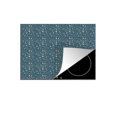 Herdabdeckplatte 60x52 cm Textur - Terazzo - Muster