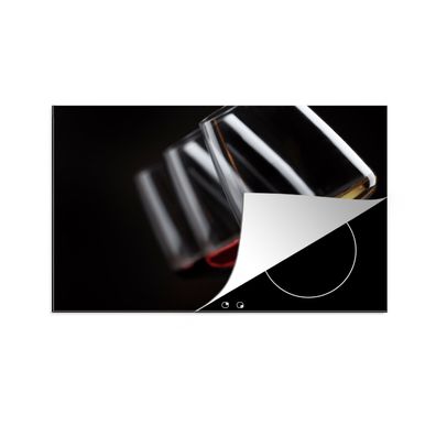 Herdabdeckplatte 78x52 cm Weinglas - Wein - Alkohol