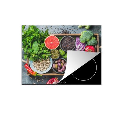 Herdabdeckplatte 75x52 cm Box - Obst - Gesund