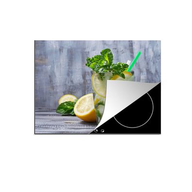 Herdabdeckplatte 60x52 cm Cocktail - Früchte - Kräuter