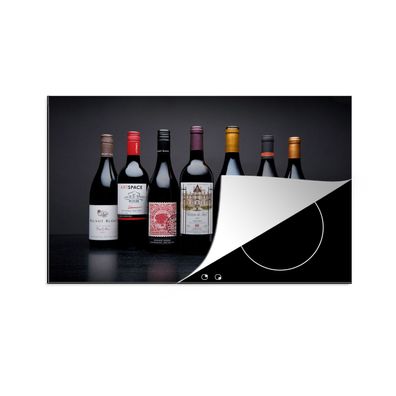 Herdabdeckplatte 78x52 cm Flaschen - Alkohol - Wein
