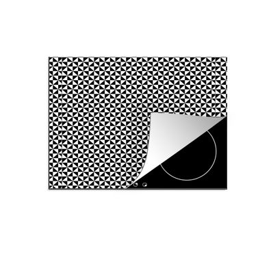 Herdabdeckplatte 60x52 cm Gestaltung - Geometrie - Muster