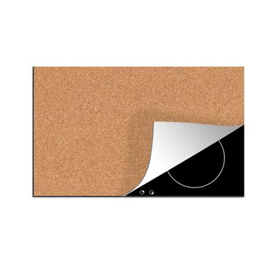 Herdabdeckplatte 78x52 cm Korken - Gestaltung - Struktur