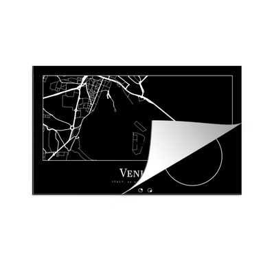 Herdabdeckplatte 90x52 cm Stadtplan - Venedig - Karte - Venedig