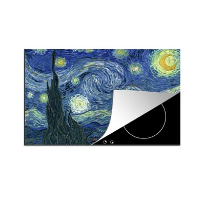 Herdabdeckplatte 80x52 cm Sternennacht - Gemälde - Alte Meister - Vincent van Gogh