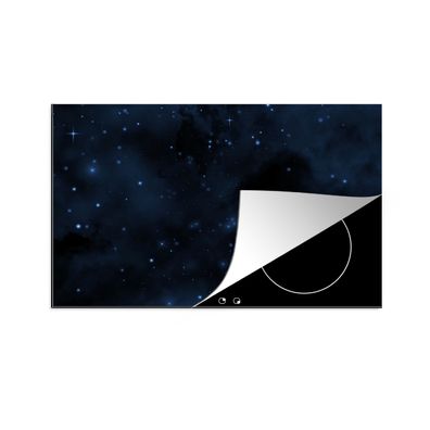 Herdabdeckplatte 78x52 cm Nacht - Universum - Sternenhimmel