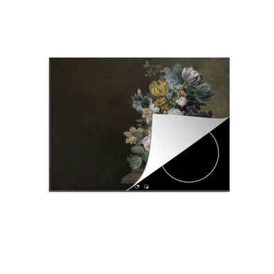 Herdabdeckplatte 60x52 cm Blumen - Eelke Jelles Eelkema - Alte Meister