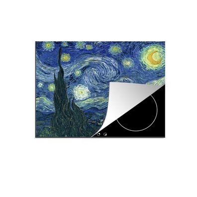 Herdabdeckplatte 60x52 cm Sternennacht - Gemälde - Alte Meister - Vincent van Gogh
