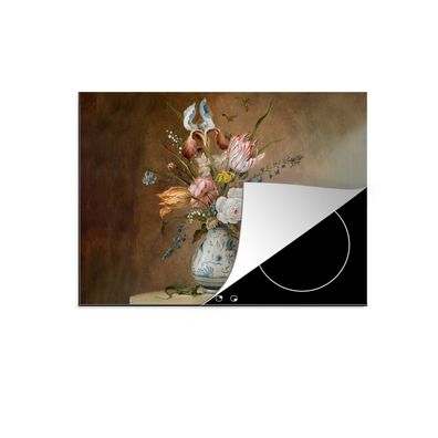 Herdabdeckplatte 60x52 cm Alte Meister - Blumen - Balthasar van der Ast