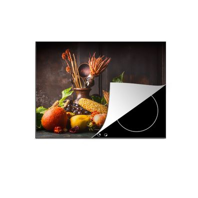 Herdabdeckplatte 70x52 cm Gemüse - Rustikal - Tisch