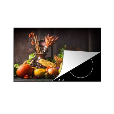 Herdabdeckplatte 78x52 cm Gemüse - Rustikal - Tisch