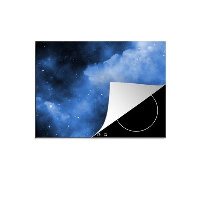 Herdabdeckplatte 75x52 cm Sterne - Weltraum - Universum
