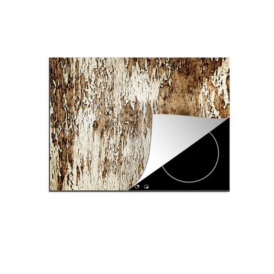Herdabdeckplatte 70x52 cm Holz - Rustikal - Baum