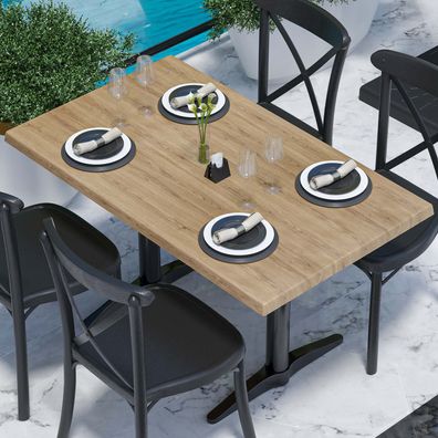 WERZA | Werzalit Tischplatte | 120x70cm | Eiche | Topalit Tischplatte