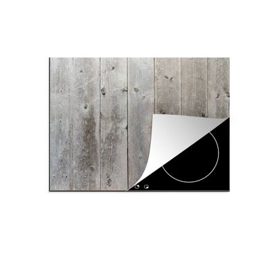 Herdabdeckplatte 75x52 cm Regale - Grau - Holz