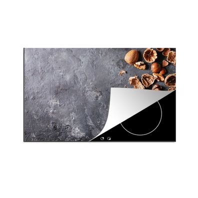 Herdabdeckplatte 85x52 cm Nüsse - Herbst - Küche - Industrie