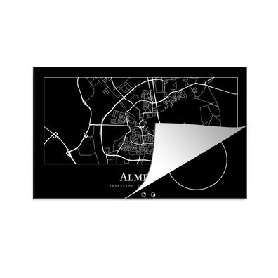 Herdabdeckplatte 85x52 cm Karte - Almelo - Stadtplan - Karte