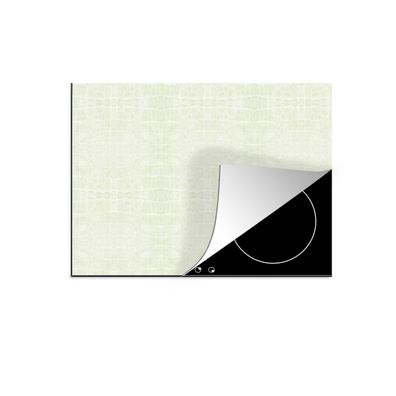 Herdabdeckplatte 75x52 cm Leder - Textur - Tierhaut