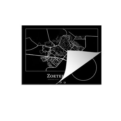Herdabdeckplatte 60x52 cm Stadtplan - Karte - Zoetermeer