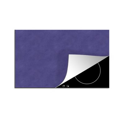 Herdabdeckplatte 90x52 cm Leder - Lila - Tierhaut