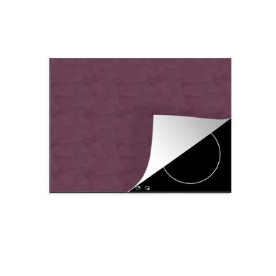Herdabdeckplatte 60x52 cm Leder - Rosa - Tiere