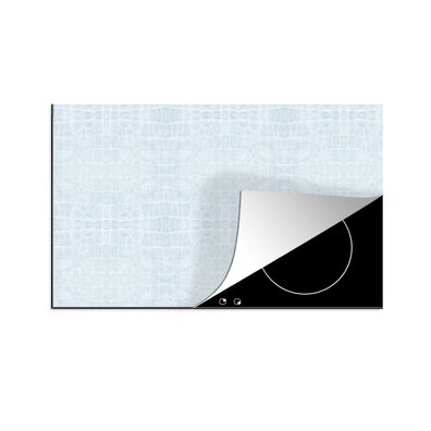 Herdabdeckplatte 80x52 cm Leder - Textur - Tierhaut