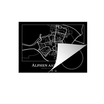 Herdabdeckplatte 60x52 cm Karte - Stadtplan - Alphen aan den Rijn - Karte