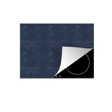 Herdabdeckplatte 75x52 cm Leder - Blau - Tiere