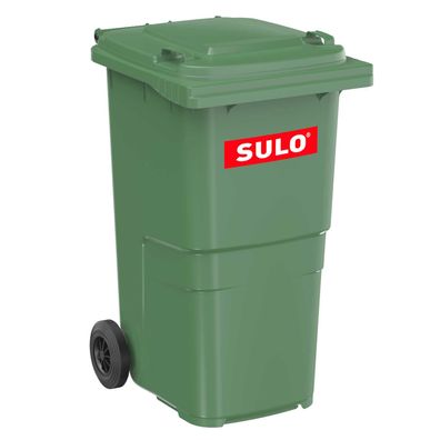 1 x SULO Mülltonne Abfalltonne Müllbehälter 240 Liter Grün NEU Recycling Behälter