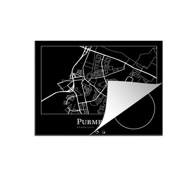 Herdabdeckplatte 60x52 cm Karte - Purmerend - Karte - Stadtplan