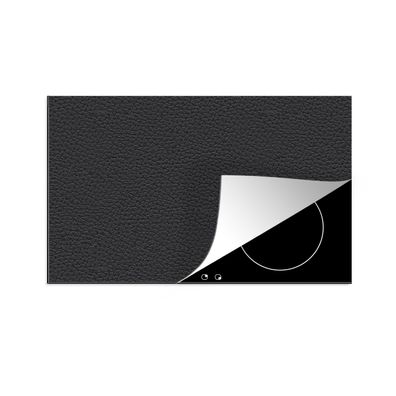 Herdabdeckplatte 78x52 cm Leder - Textur - Tierhaut