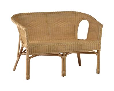 MiaMöbel Rattansofa 'Mina' honig