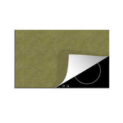 Herdabdeckplatte 78x52 cm Leder - Grün - Tierhaut