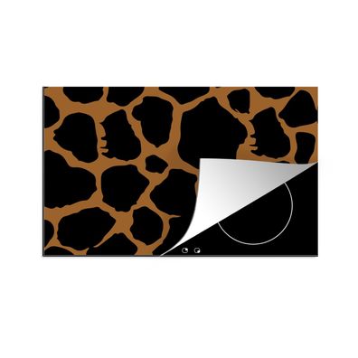 Herdabdeckplatte 80x52 cm Leopardenmuster - Tiere - Design