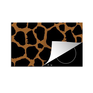 Herdabdeckplatte 90x52 cm Leopardenmuster - Tiere - Design