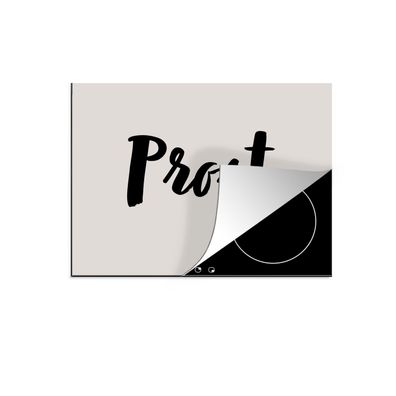 Herdabdeckplatte 60x52 cm Zitate - Prost - Sprichwörter
