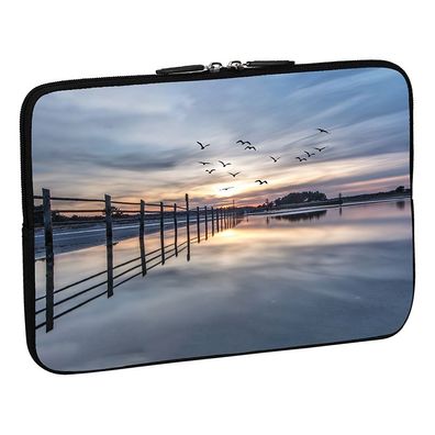PEDEA Design Schutzhülle 13,3 Zoll (33,8 cm) Laptop Notebook Tasche Hülle, coast
