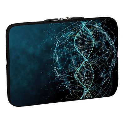 PEDEA Design Schutzhülle: DNA strings 17,3 Zoll (43,9 cm) Notebook Laptop Tasche