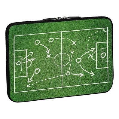 PEDEA Design Schutzhülle: soccer 17,3 Zoll (43,9 cm) Notebook Laptop Tasche