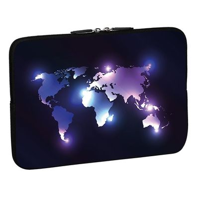 PEDEA Design Schutzhülle 13,3 Zoll (33,8 cm) Laptop Notebook Tasche Hülle, dark