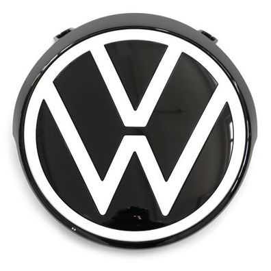 Original VW Emblem ID.3 Kühlergrill Logo weiß/ schwarz 10A853601AWA