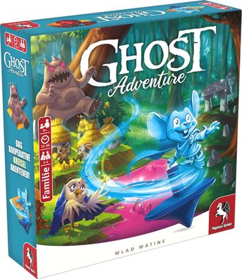 Pegasus Spiele 57160G Ghost Adventure Brettspiel Gesellschaftsspiel Spiel Game
