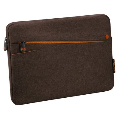 PEDEA Tablet Tasche 10,1 Zoll (25,6 cm) Fashion braun, orange Schutz Hülle mit Z