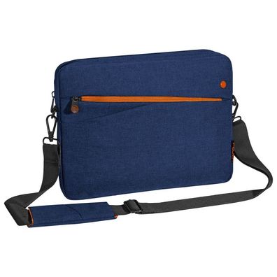 PEDEA Tablet Tasche 12,9 Zoll (32,8 cm) Fashion blau, orange Hülle mit Zubehörfa