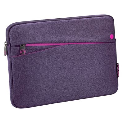 PEDEA Tablet Tasche 10,1 Zoll (25,6 cm) Fashion lila, pink Schutz Hülle mit Zube