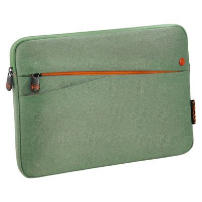 PEDEA Tablet Tasche 10,1 Zoll (25,6 cm) Fashion grün, orange Schutz Hülle mit Zu