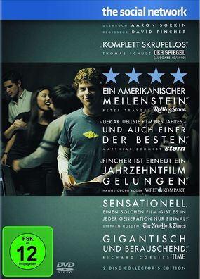 The Social Network (DVD] Neuware