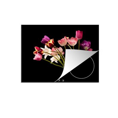 Herdabdeckplatte 70x52 cm Tulpen - Stilleben - Blumen