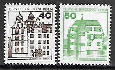 Berlin postfrisch Michel-Nummer 614-615